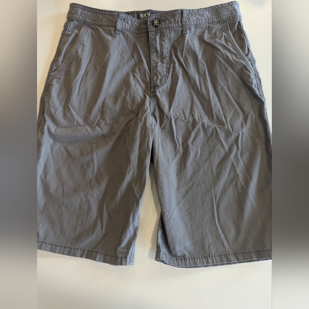Buckle BKE graphite Grey Albert standard fit Shorts men's waist 34 Casual